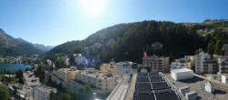 Archived image Webcam St. Moritz village II - View from Hotel Schweizerhof towards St. Moritz Bad 15:00