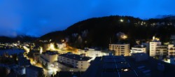 Archived image Webcam St. Moritz village II - View from Hotel Schweizerhof towards St. Moritz Bad 05:00