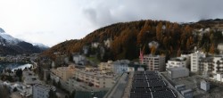 Archived image Webcam St. Moritz village II - View from Hotel Schweizerhof towards St. Moritz Bad 11:00