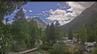 Archived image Webcam Camping Morteratsch, Engadin 13:00