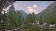 Archived image Webcam Camping Morteratsch, Engadin 06:00