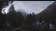 Archiv Foto Webcam Campingplatz Morteratsch, Pontresina 05:00