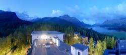 Archiv Foto Webcam Sils im Engadin: Ausblick vom Hotel Waldhaus 05:00