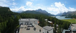 Archiv Foto Webcam Sils im Engadin: Ausblick vom Hotel Waldhaus 13:00