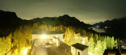 Archiv Foto Webcam Sils im Engadin: Ausblick vom Hotel Waldhaus 21:00