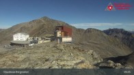 Archiv Foto Webcam Diavolezza: Berghaus und Bergstation 08:00