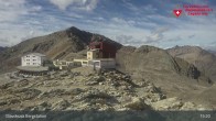 Archiv Foto Webcam Diavolezza: Berghaus und Bergstation 14:00