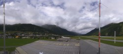Archiv Foto Webcam Engadin Airport: Flugplatz Panoramakamera 13:00