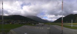 Archiv Foto Webcam Engadin Airport: Flugplatz Panoramakamera 17:00