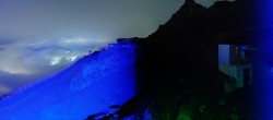Archiv Foto Webcam Grächen: Seetalhorn 23:00