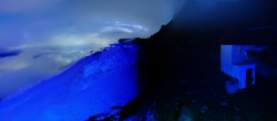 Archiv Foto Webcam Grächen: Seetalhorn 01:00