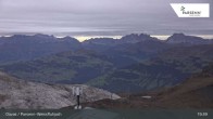 Archived image Webcam Davos Klosters: Weissfluhjoch (2260 m) 00:00