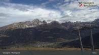 Archived image Webcam ski resort Savognin, mountain station "Panoramabahn" 12:00