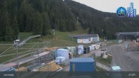 Archived image Webcam Lermoos - Hochmoos Express Lift Top Station 20:00