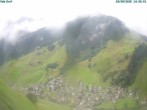 Archiv Foto Webcam Blick auf Vals Dorf 13:00