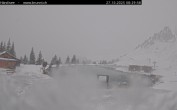 Archived image Webcam Engelberg: Lake Härzlisee & mountain restaurant Kräuterhütte 07:00