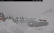 Archived image Webcam Engelberg: Lake Härzlisee & mountain restaurant Kräuterhütte 11:00