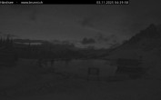 Archived image Webcam Engelberg: Lake Härzlisee & mountain restaurant Kräuterhütte 03:00