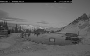 Archived image Webcam Engelberg: Lake Härzlisee & mountain restaurant Kräuterhütte 05:00