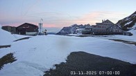 Archived image Webcam Jochpass (2.207 m) in Engelberg/Titlis 06:00