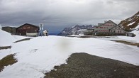 Archived image Webcam Jochpass (2.207 m) in Engelberg/Titlis 13:00