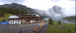 Archiv Foto Webcam Kandersteg: Oeschinensee und Berghotel 06:00