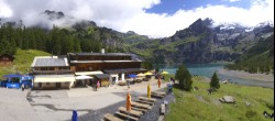 Archiv Foto Webcam Kandersteg: Oeschinensee und Berghotel 11:00