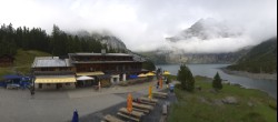 Archiv Foto Webcam Kandersteg: Oeschinensee und Berghotel 15:00