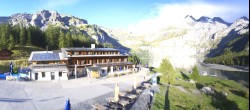 Archived image Webcam Kandersteg: Lake Oeschinensee 17:00