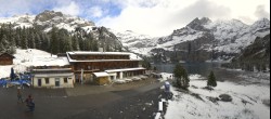 Archived image Webcam Kandersteg: Lake Oeschinensee 09:00
