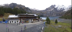 Archiv Foto Webcam Kandersteg: Oeschinensee und Berghotel 15:00