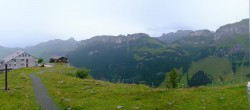 Archiv Foto Webcam Ebenalp: Panoramablick Bergstation 09:00
