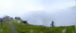 Archiv Foto Webcam Ebenalp: Panoramablick Bergstation 13:00