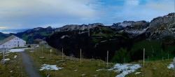 Archiv Foto Webcam Ebenalp: Panoramablick Bergstation 23:00