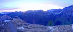 Archiv Foto Webcam Ebenalp: Panoramablick Bergstation 06:00