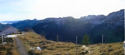 Archiv Foto Webcam Ebenalp: Panoramablick Bergstation 07:00