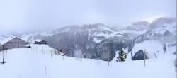 Archiv Foto Webcam Ebenalp: Panoramablick Bergstation 09:00