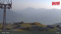 Archiv Foto Webcam Skigebiet Pizol: Bergstation Gaffia 07:00