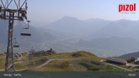 Archiv Foto Webcam Skigebiet Pizol: Bergstation Gaffia 08:00