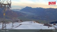 Archiv Foto Webcam Skigebiet Pizol: Bergstation Gaffia 07:00