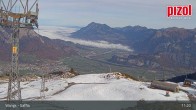 Archiv Foto Webcam Skigebiet Pizol: Bergstation Gaffia 10:00