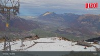 Archiv Foto Webcam Skigebiet Pizol: Bergstation Gaffia 14:00