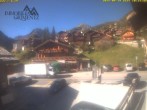 Archiv Foto Webcam Grimentz: Blick Dorf 09:00