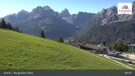 Archiv Foto Webcam 3 Zinnen Dolomiten: Sexten Bergstation Helm 09:00