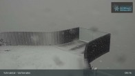 Archiv Foto Webcam Schnalstaler Gletscher: Bergstation Gletscherbahn 08:00