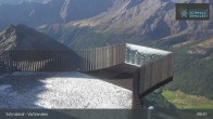 Archiv Foto Webcam Schnalstaler Gletscher: Bergstation Gletscherbahn 08:00