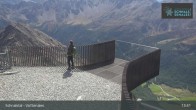 Archiv Foto Webcam Schnalstaler Gletscher: Bergstation Gletscherbahn 12:00