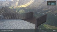 Archiv Foto Webcam Schnalstaler Gletscher: Bergstation Gletscherbahn 09:00