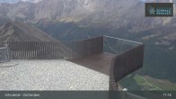 Archiv Foto Webcam Schnalstaler Gletscher: Bergstation Gletscherbahn 10:00