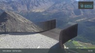 Archiv Foto Webcam Schnalstaler Gletscher: Bergstation Gletscherbahn 14:00